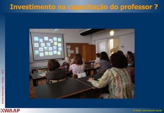 Investimento na capacitação do professor ? 