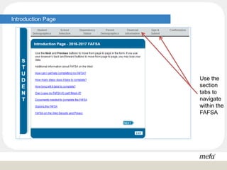 FAFSA Step-by-Step Slideshare | PPTX