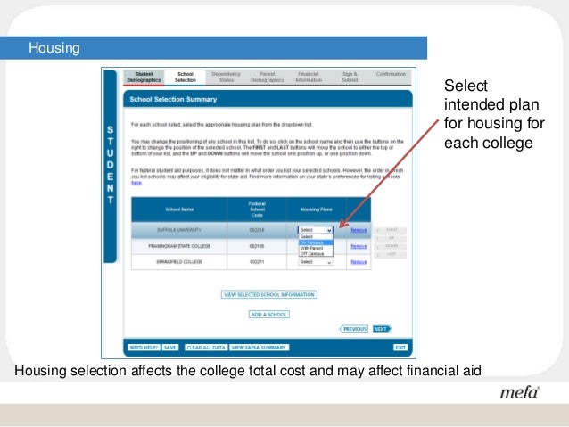 FAFSA Step-by-Step Slideshare FAFSA Step-by-Step Slideshare