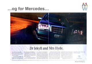 …og for Mercedes…