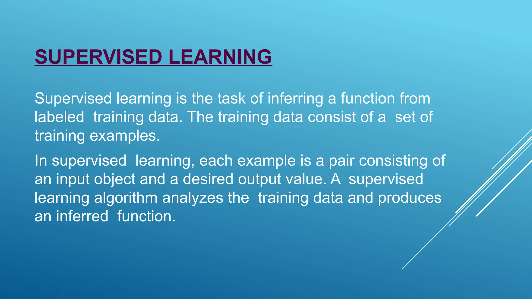 supervised and unsupervised machine learning, types of machine learning ...