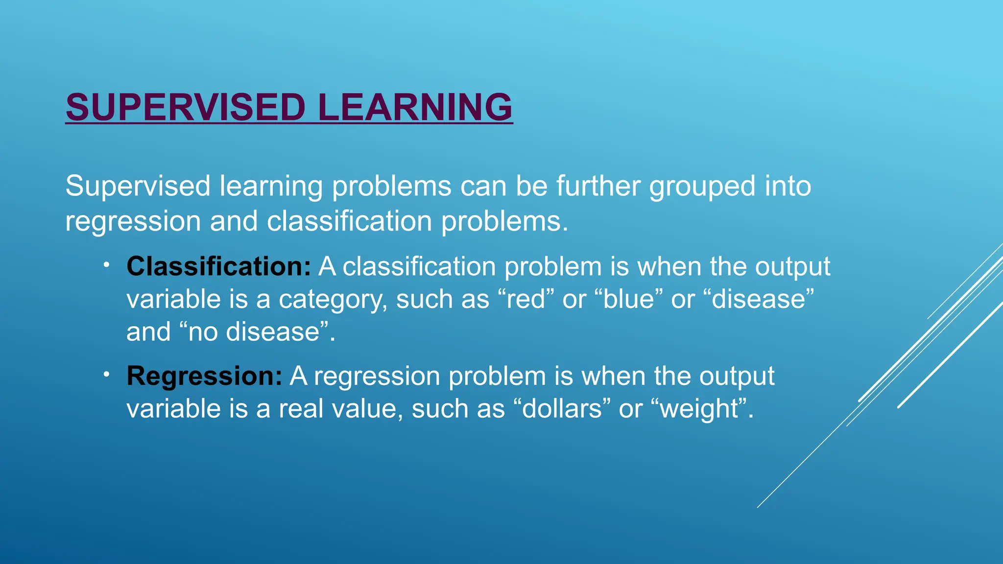 supervised and unsupervised machine learning, types of machine learning ...