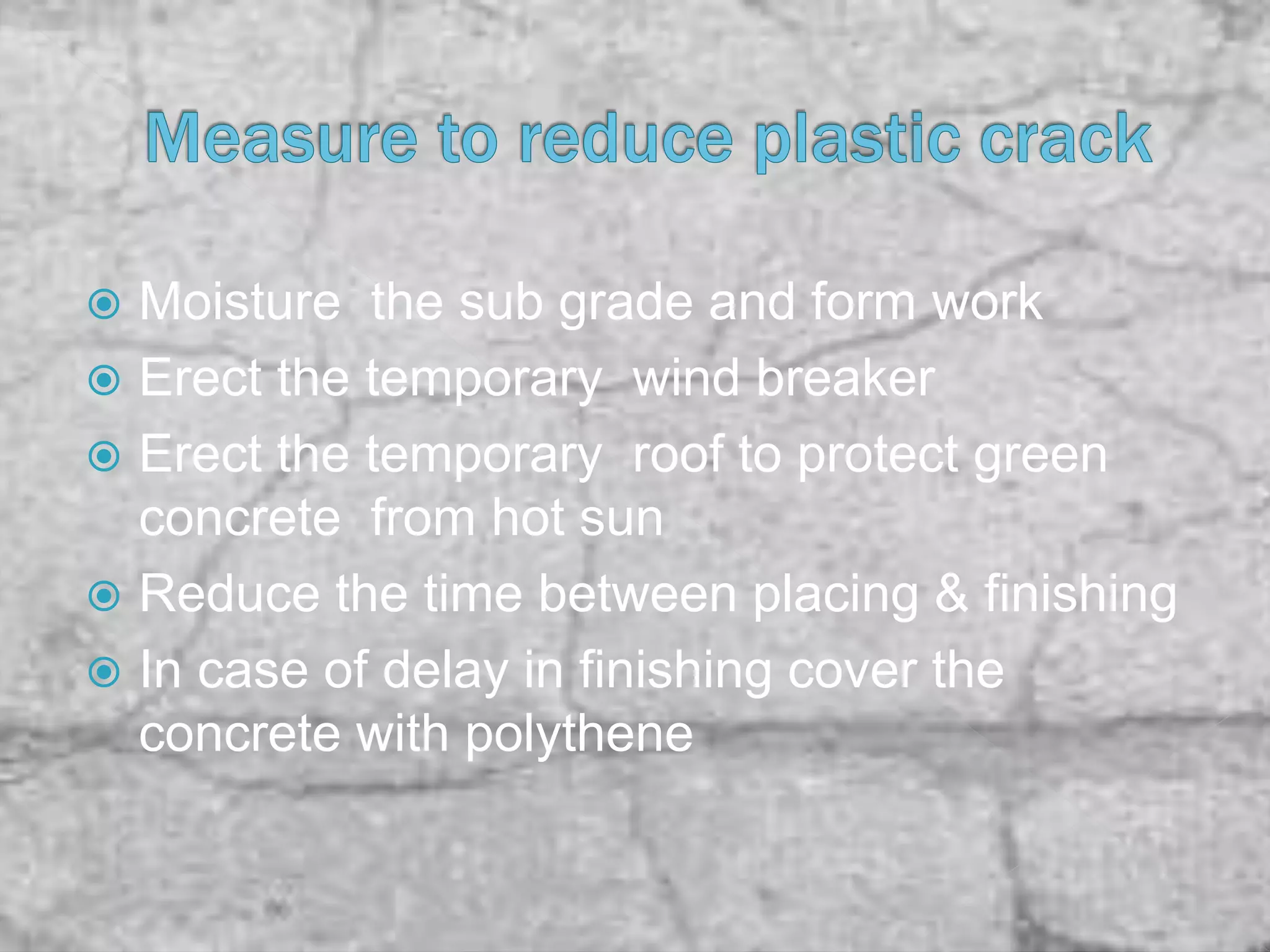 Fahad types and causes of cracks in concrete structures | PPT