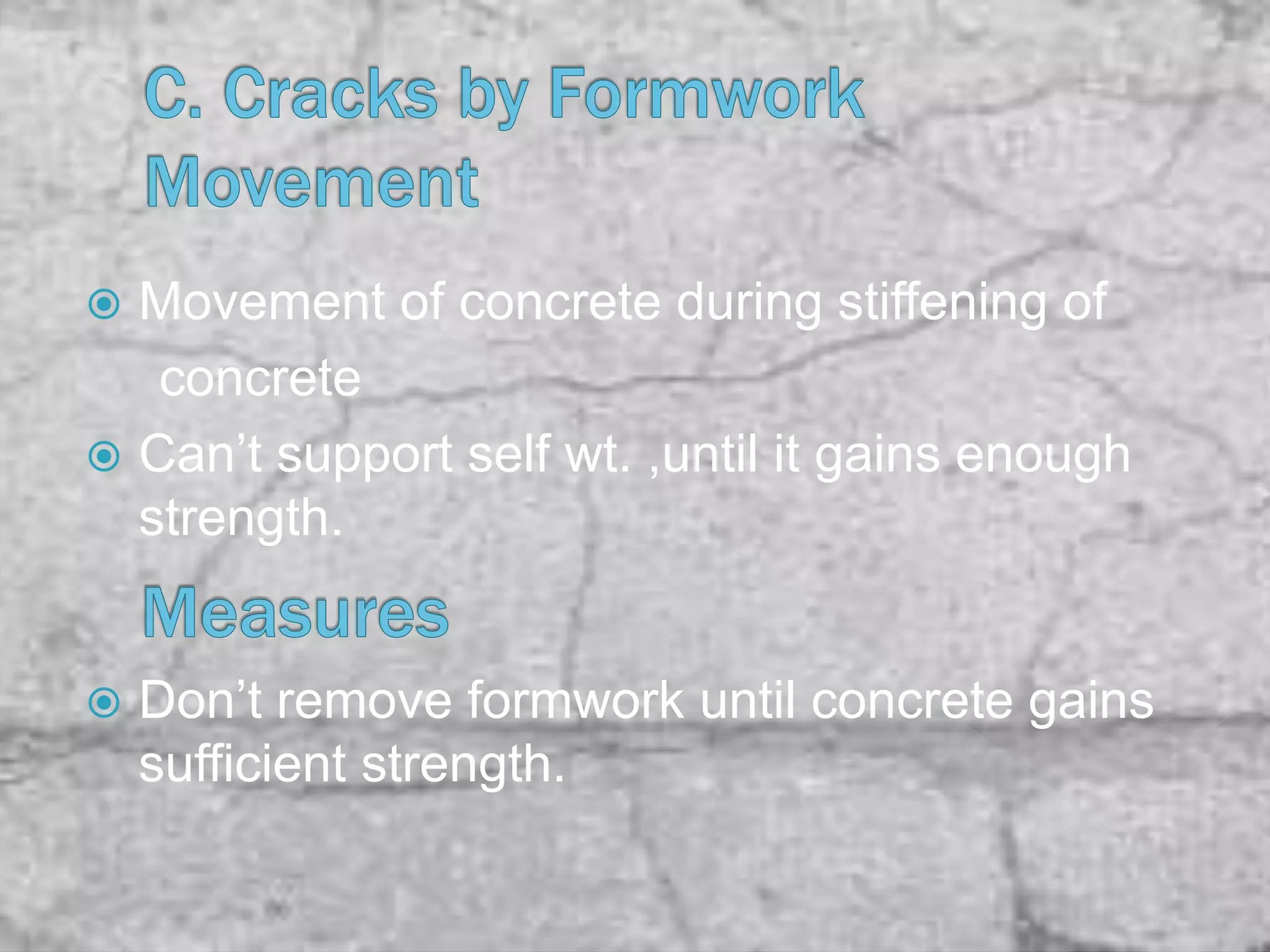 Fahad types and causes of cracks in concrete structures | PPTX