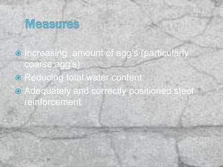 Fahad types and causes of cracks in concrete structures | PPTX