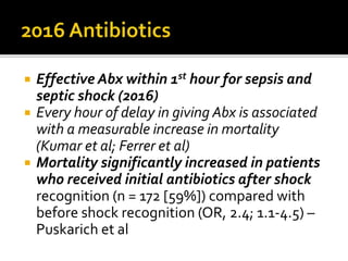 Sepsis: Updates, Pearls, and Pitfalls