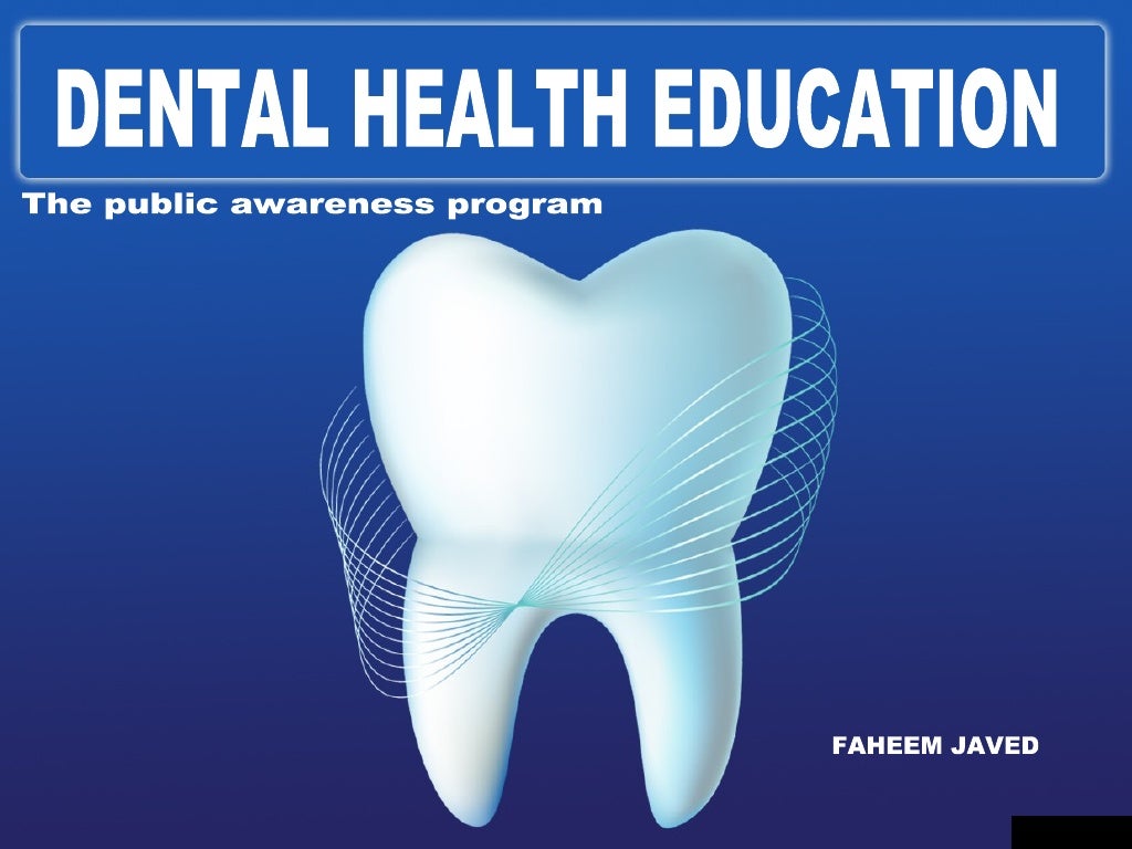 dental health education