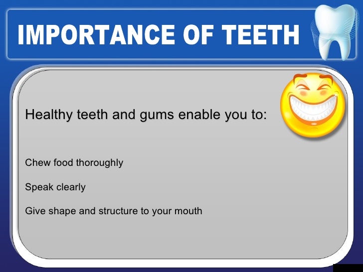 Dental Health Education