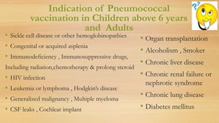 Pneumococcal and Influenza vaccine guideline | PPT
