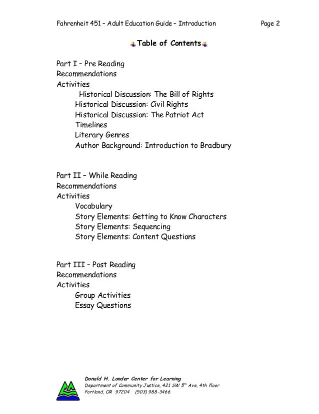 farenheit 451 essay rome fontanacountryinn com fahrenheit 451 essay topics