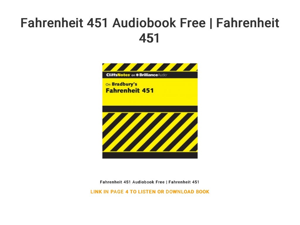 Fahrenheit 451 Audiobook Free Fahrenheit 451 Fahrenheit 451 Audiobook Free Fahrenheit 451