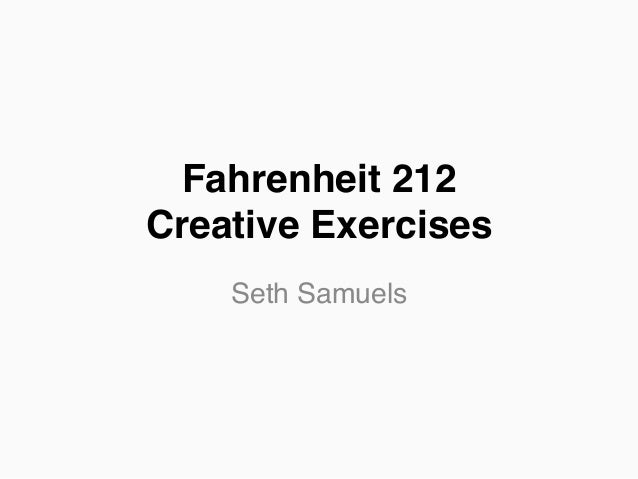 fahrenheit 212