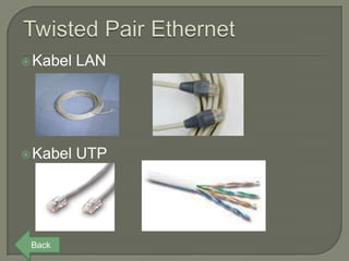  Kabel   LAN




 Kabel   UTP




 Back
 
