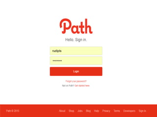 sejarah PATH | PPTX