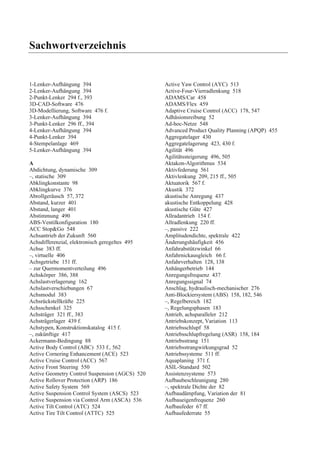 Fahrwerkhandbuch (2. Auflage)