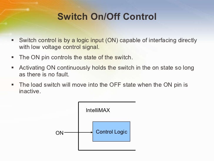 IntelliMAX™ Advanced Load Management Switches