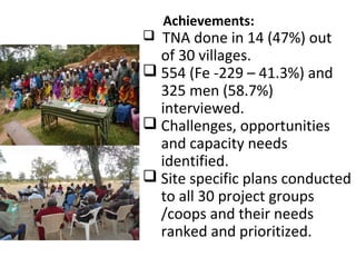 Faida Mali progress report
