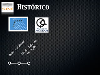 Histórico



                                            e do
                                     R
                                    E


                                        g lan
                                 A
                               IP


                                           Fa
                         G




                                          il
                       SI



                                     em -
                                       A
                                    08
                   -
             07


                                20
        20




terça-feira, 13 de setembro de 11
 