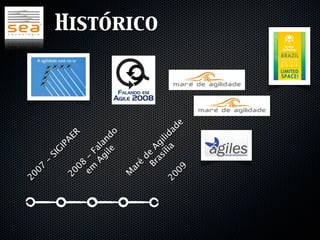 20
                                         07
                                              -
                                                  SI




terça-feira, 13 de setembro de 11
                                                    G
                                     20                 IP
                                                          A
                                          08                  E
                                                                  R
                                      em -
                                               Fa
                                           A
                                             g lan
                                              il
                                                e do
                                     M
                                       ar
                                          é
                                            d
                                              e
                                                 A
                                                                      Histórico




                                         Br
                                            as g i
                                              íl lid
                                     20         ia  ad
                                        09
                                                      e
 