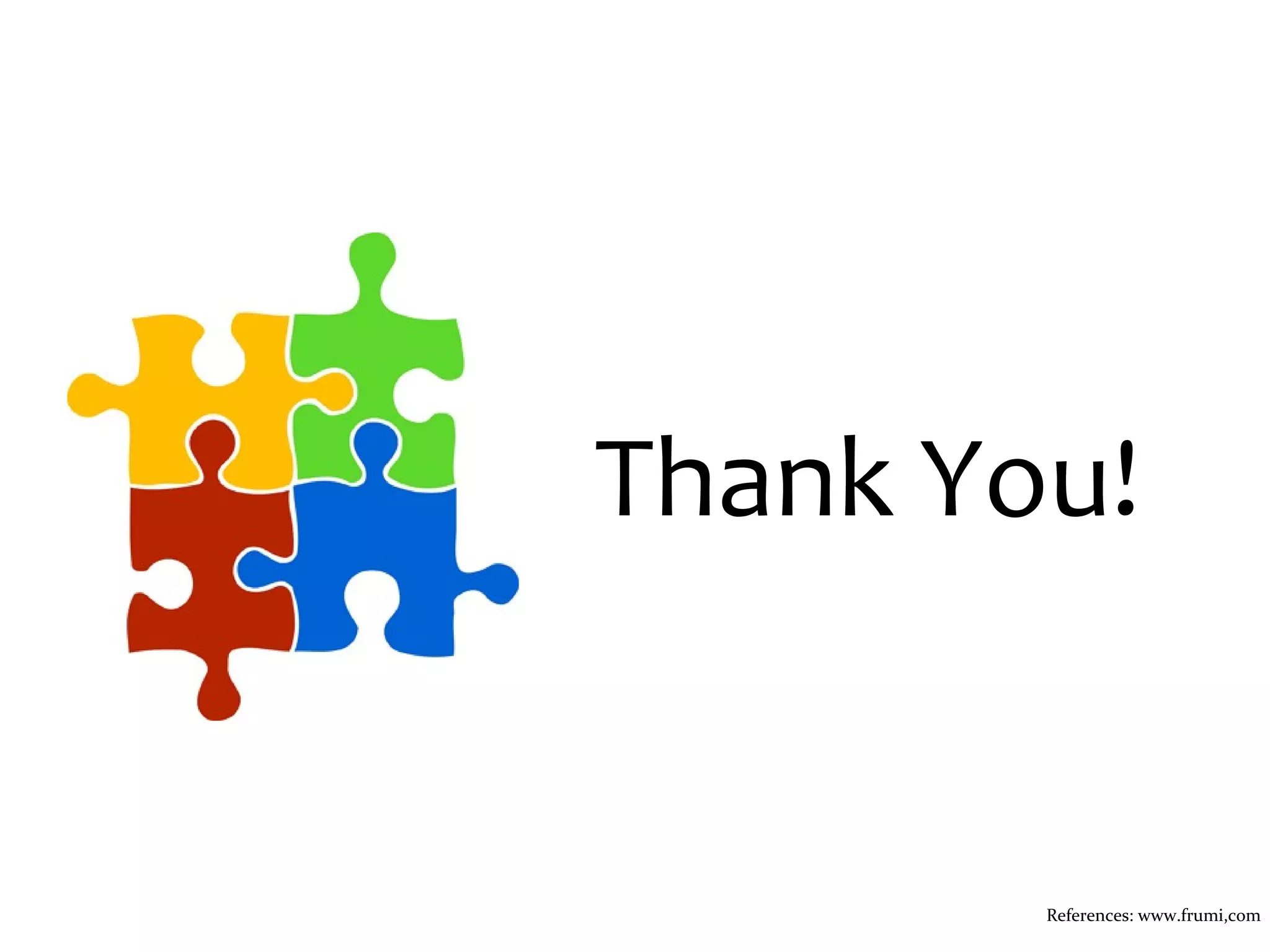 Thank You! References: www.frumi,com