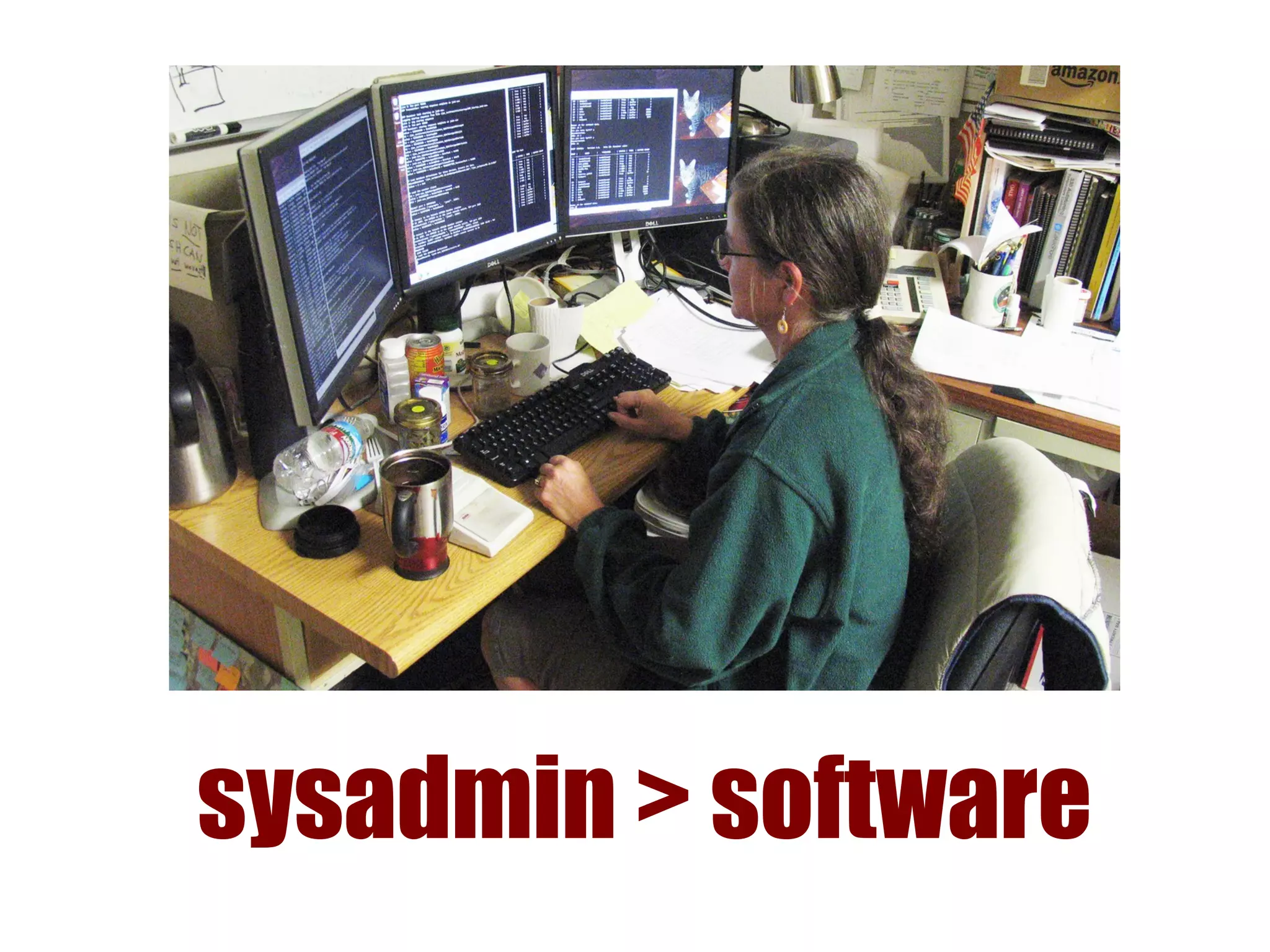 sysadmin > software
 