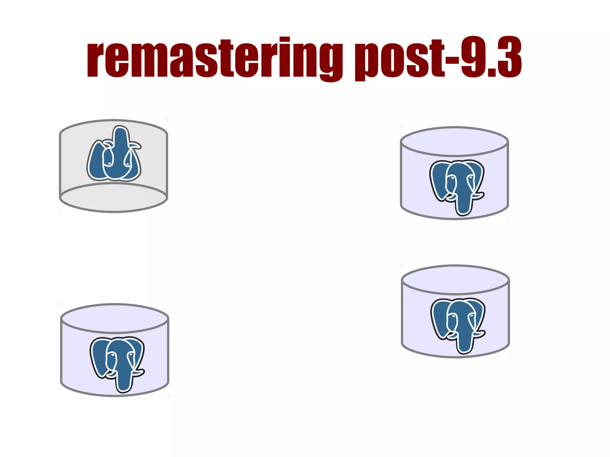 remastering post-9.3
 