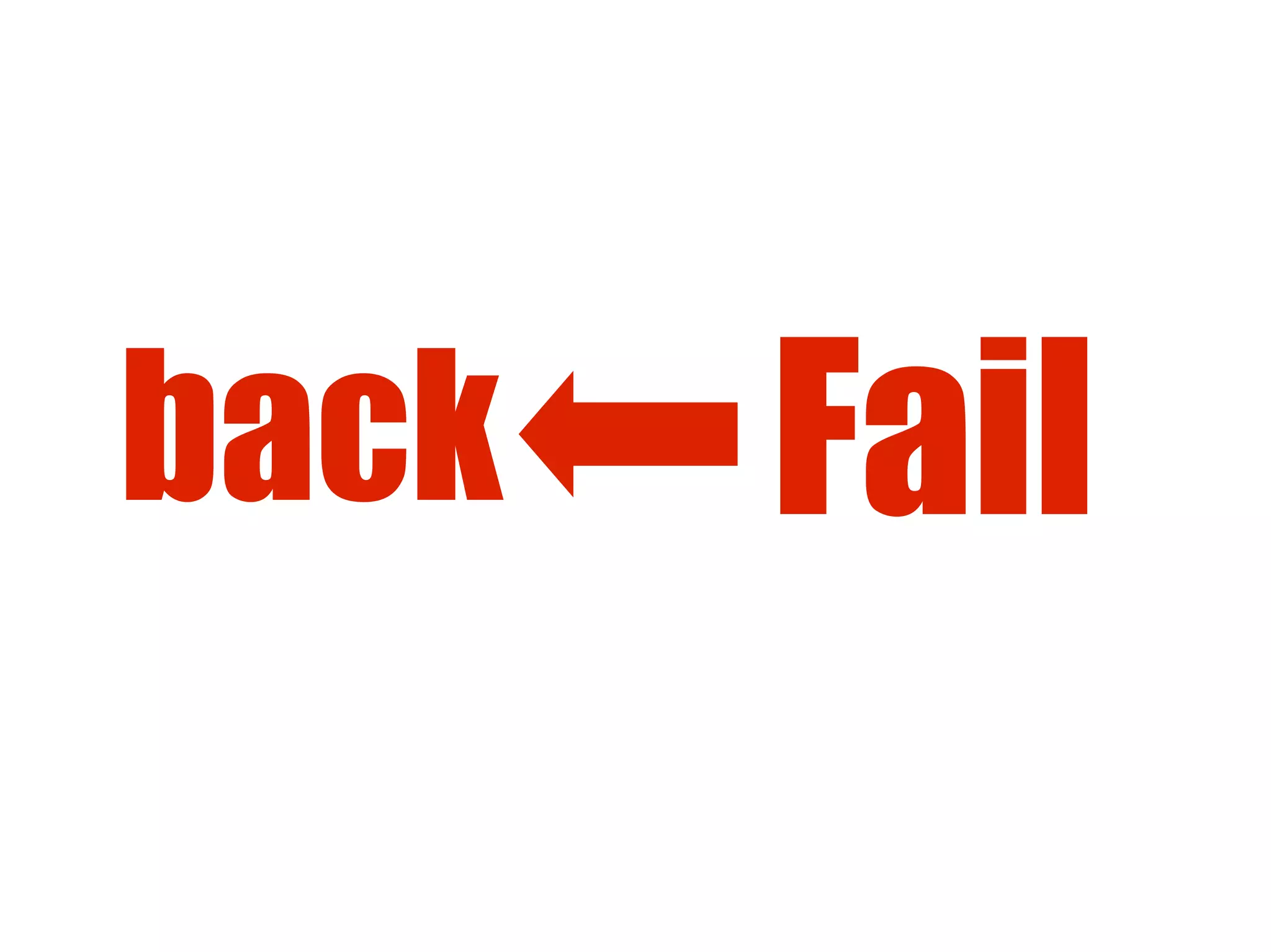 Failback
 