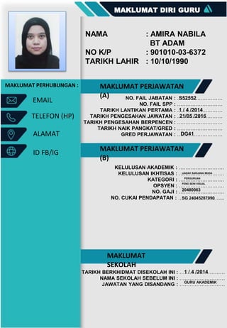 Fail rph versi sarawak | PPTX