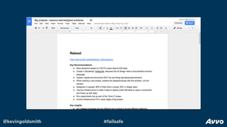 @kevingoldsmith #failsafe
 