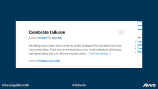 @kevingoldsmith #failsafe
 