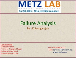 Failure analysis 