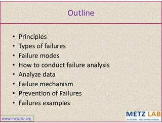 Failure analysis 