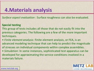 Failure analysis 