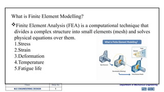 Finite Element Modelling for Comprehensive Failure Analysis in ...