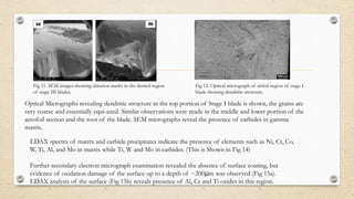 Dented Blade Example Failure Analysis of Gas Turbine Blade | PPTX