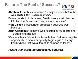 Life after business failure: Recovering from and making the most of ...