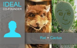 Rat + Cactus 
IDEAL 
CO-FOUNDER 
 
