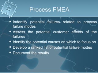 Failure mode and effect analysis | PPT