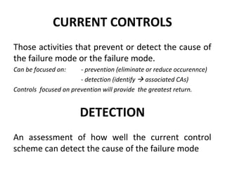 Failure mode and effects analysis | PPT