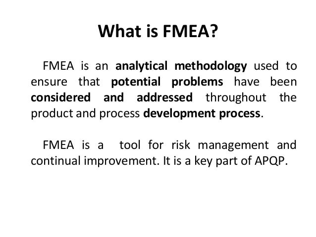 what is fmea