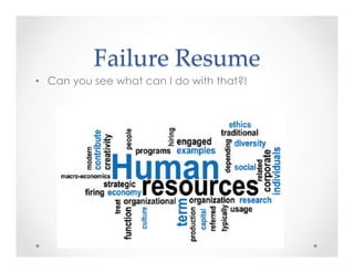 Failure resume and learning mind map | PDF