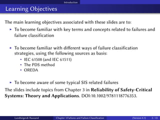 Failures and Failure Classificationmmmmm | PDF