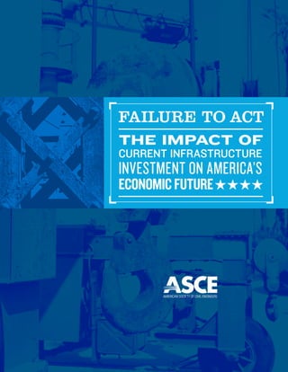 Failure to Act
The Impact of
Current Infrastructure
Investment on America’s
Economic Future
 