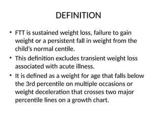 Persistent Failure Definition FAILURE TO THRIVE.ppt ghhjhv bnjjjj xfhh | PPTX