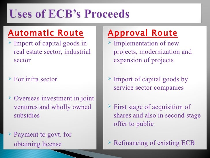 external commercial borrowing