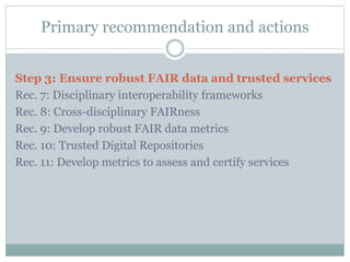 FAIR data: what it means, how we achieve it, and the role of RDA | PPTX