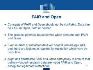 Turning FAIR into Reality: Final outcomes from the European Commission ...
