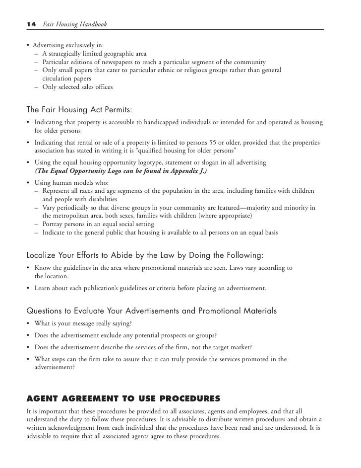 equal housing opportunity rental application
