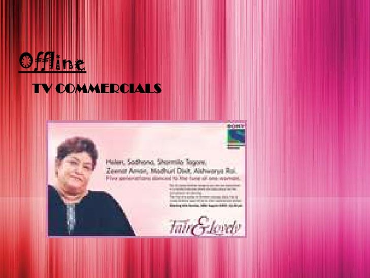 Critical analysis of fair and lovely advertisement picture