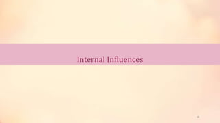 Internal Influences
10
 